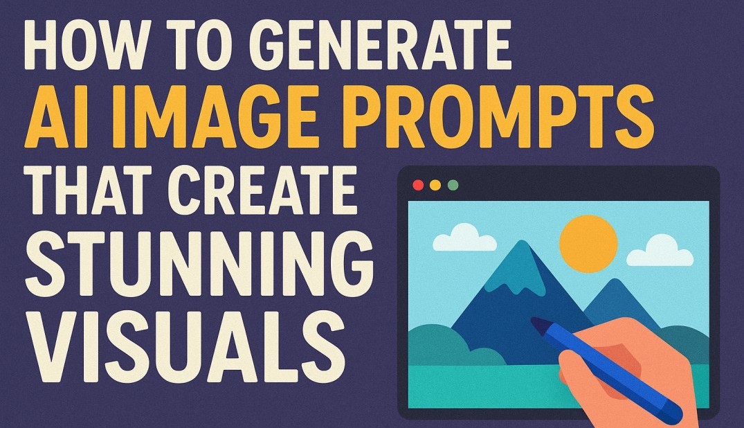How to Generate AI Image Prompts That Create Stunning Visuals