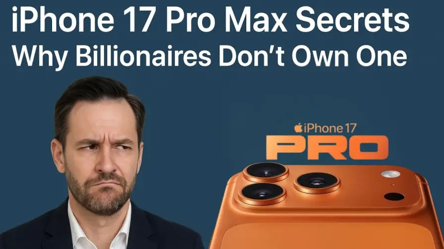 iPhone 17 Pro Max Secrets: Why Billionaires Don’t Own One