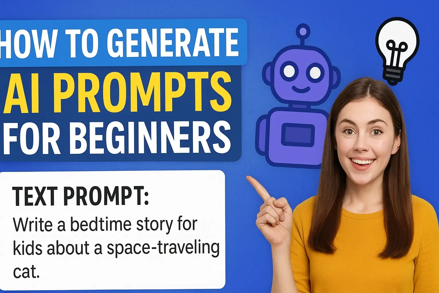 How to Generate AI Prompts for Beginners