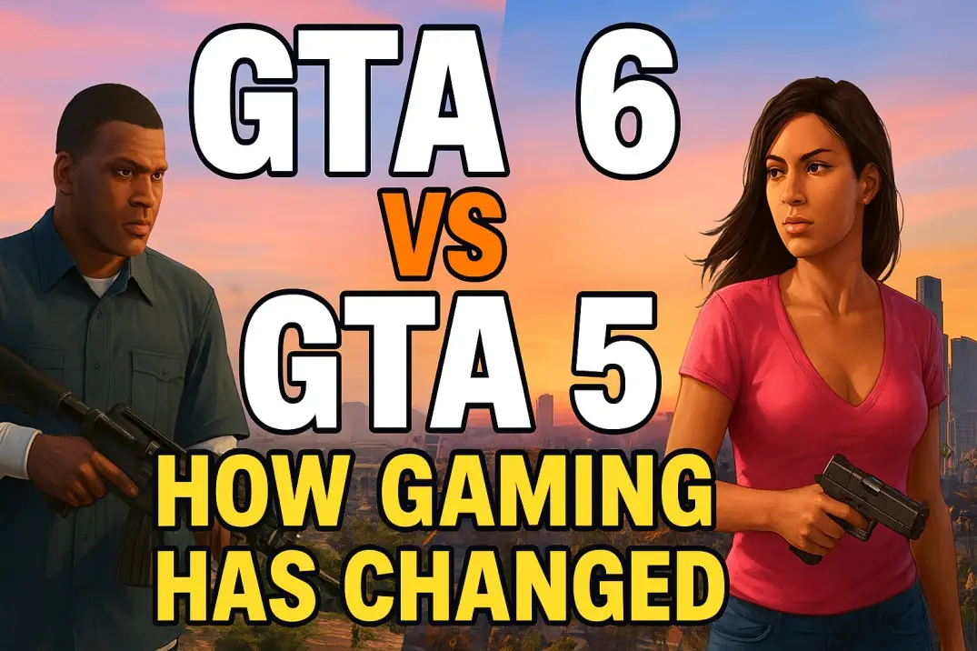 GTA 6 vs GTA 5 Launch: How Gaming Has Changed in 13 Years
