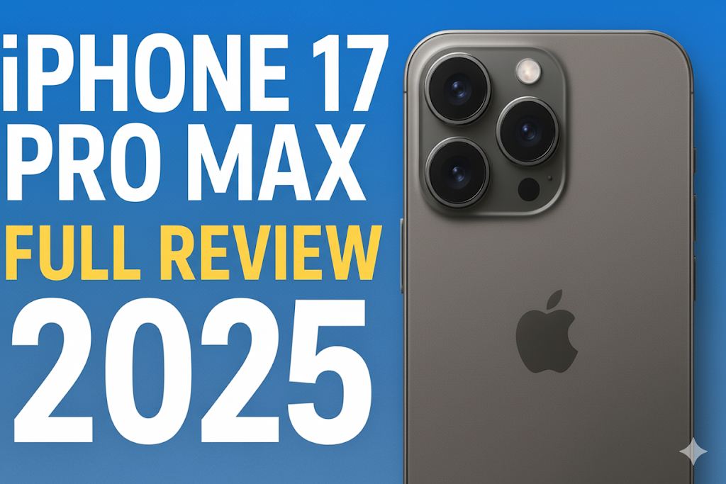 iPhone 17 Pro Max Full Review 2025