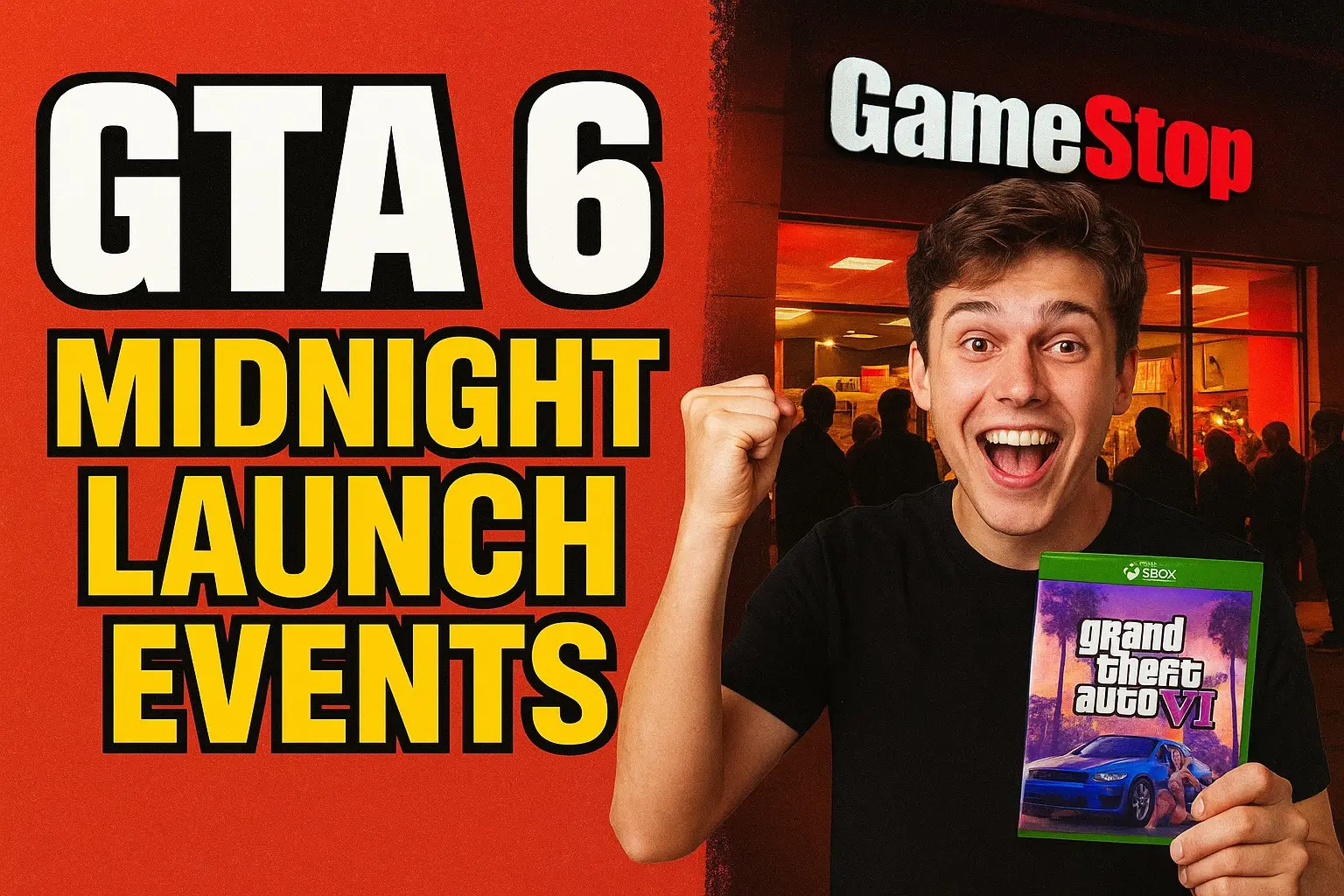 GTA 6 Midnight Launch Events: Where to Celebrate the Biggest Game Release