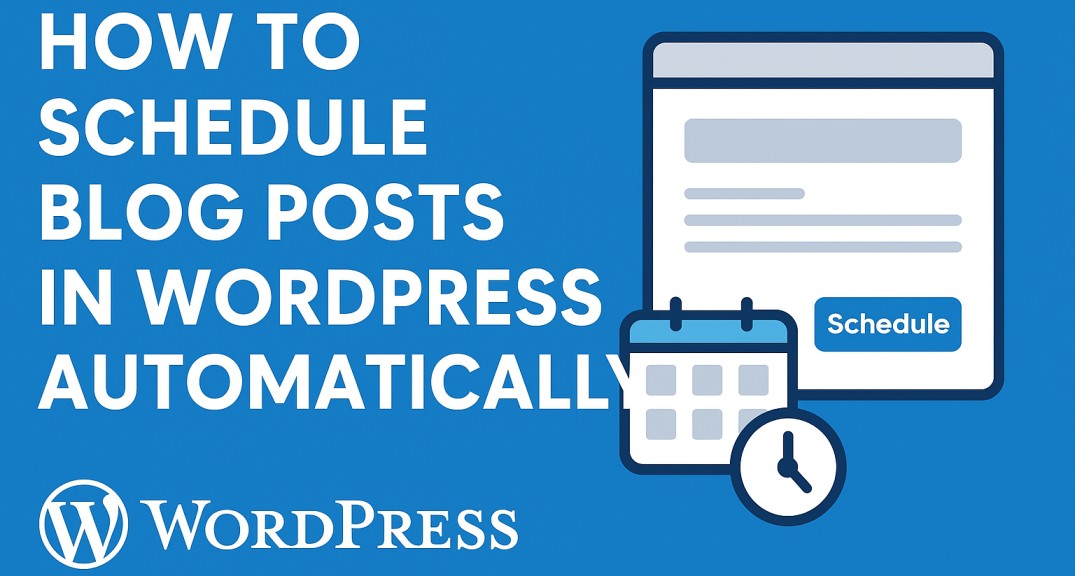 How to schedule blog posts in WordPress automatically